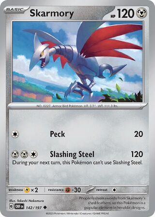 Skarmory 142/230 from Obsidian Flames