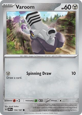 Varoom 154/230 from Obsidian Flames