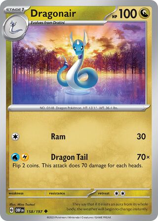 Dragonair 158/230 from Obsidian Flames