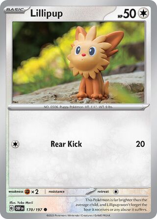 Lillipup 170/230 from Obsidian Flames