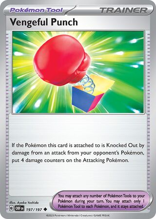 Vengeful Punch 197/230 from Obsidian Flames