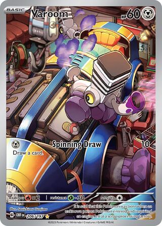 Varoom 206/230 from Obsidian Flames