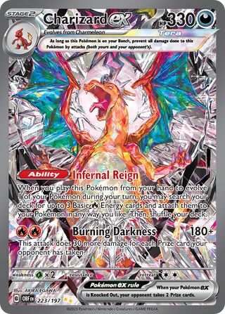 Charizard ex 223/230 from Obsidian Flames