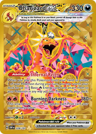 Charizard ex 228/230 from Obsidian Flames