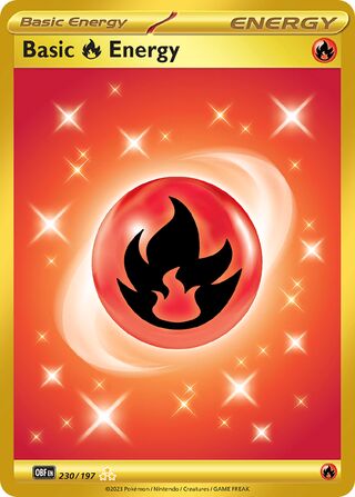 Basic Fire Energy 230/230 from Obsidian Flames