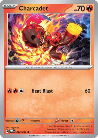 Charcadet 14/245 from Paldean Fates