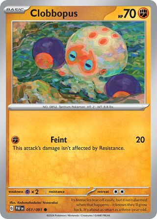 Clobbopus 51/245 from Paldean Fates