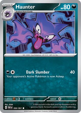 Haunter 56/245 from Paldean Fates