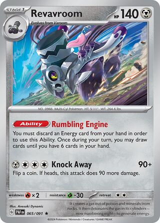 Revavroom 65/245 from Paldean Fates