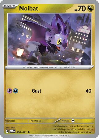 Noibat 68/245 from Paldean Fates