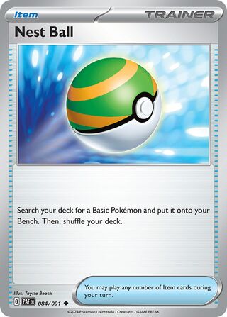 Nest Ball 84/245 from Paldean Fates
