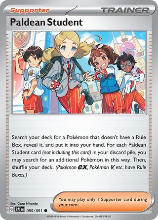 Paldean Student 85/245 from Paldean Fates
