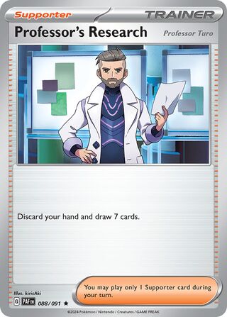 Professor's Research 88/245 from Paldean Fates