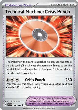Technical Machine: Crisis Punch 90/245 from Paldean Fates