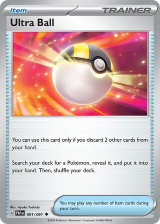 Ultra Ball 91/245 from Paldean Fates