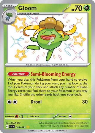 Gloom 93/245 from Paldean Fates