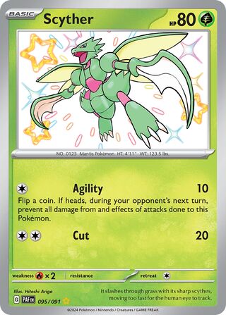 Scyther 95/245 from Paldean Fates