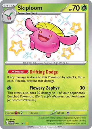 Skiploom 97/245 from Paldean Fates