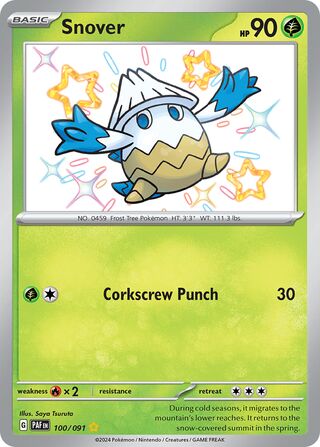 Snover 100/245 from Paldean Fates