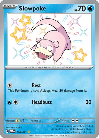 Slowpoke 116/245 from Paldean Fates