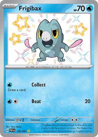 Frigibax 128/245 from Paldean Fates