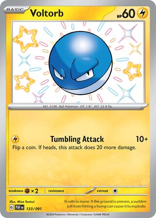 Voltorb 133/245 from Paldean Fates
