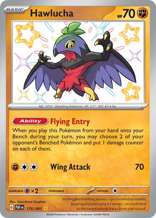 Hawlucha 175/245 from Paldean Fates