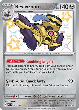 Revavroom 193/245 from Paldean Fates