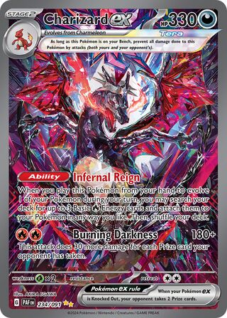 Charizard ex 234/245 from Paldean Fates