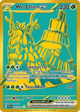 Wo-Chien ex 240/245 from Paldean Fates
