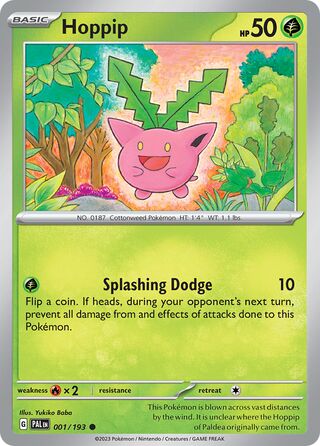 Hoppip 1/279 from Paldea Evolved