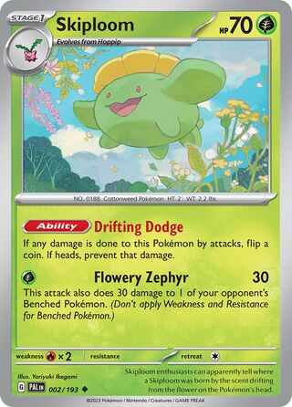 Skiploom 2/279 from Paldea Evolved