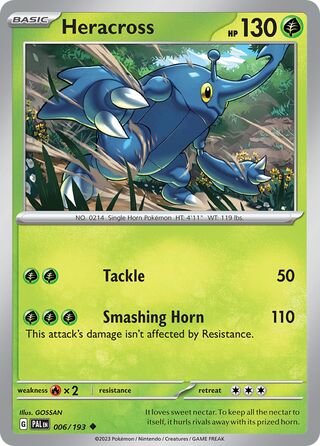 Heracross 6/279 from Paldea Evolved