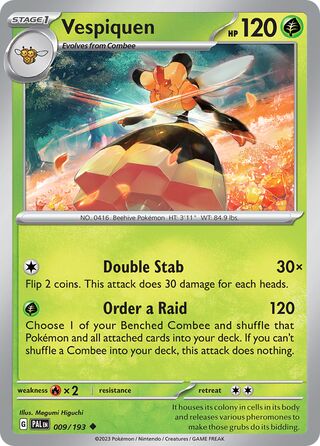 Vespiquen 9/279 from Paldea Evolved