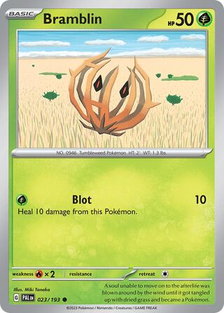 Bramblin 23/279 from Paldea Evolved