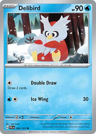 Delibird 46/279 from Paldea Evolved