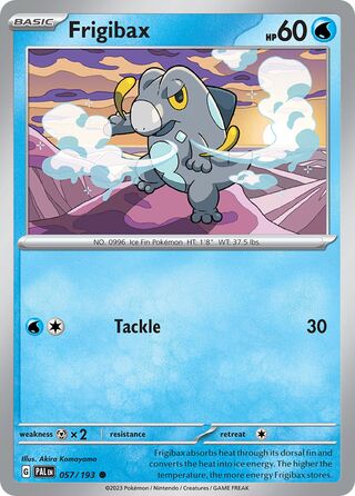 Frigibax 57/279 from Paldea Evolved