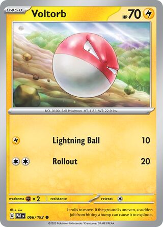 Voltorb 66/279 from Paldea Evolved