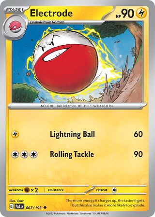 Electrode 67/279 from Paldea Evolved