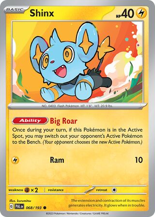 Shinx 68/279 from Paldea Evolved