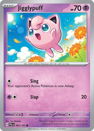 Jigglypuff 83/279 from Paldea Evolved