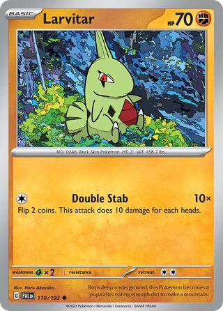 Larvitar 110/279 from Paldea Evolved