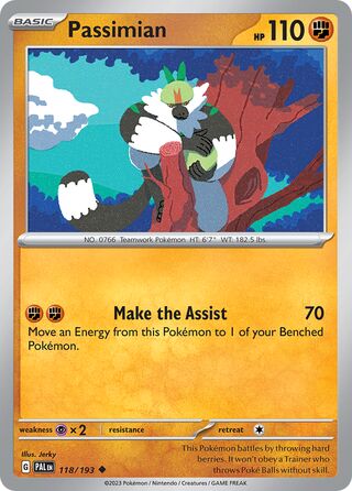 Passimian 118/279 from Paldea Evolved