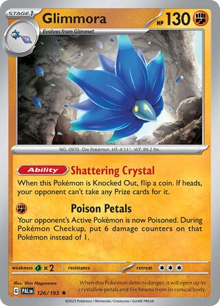 Glimmora 126/279 from Paldea Evolved