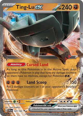 Ting-Lu ex 127/279 from Paldea Evolved
