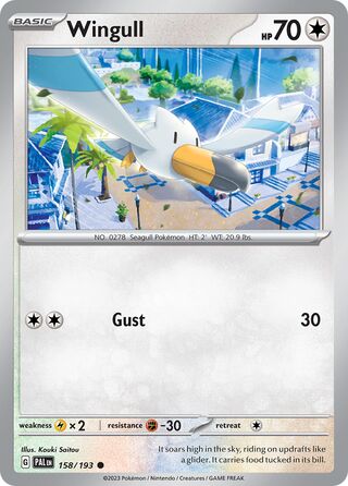 Wingull 158/279 from Paldea Evolved