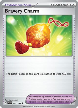 Bravery Charm 173/279 from Paldea Evolved
