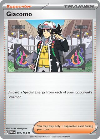 Giacomo 182/279 from Paldea Evolved