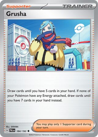Grusha 184/279 from Paldea Evolved