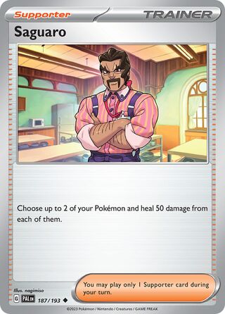 Saguaro 187/279 from Paldea Evolved